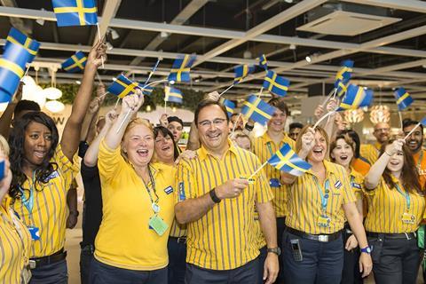Ikea Birmingham staff celebrate
